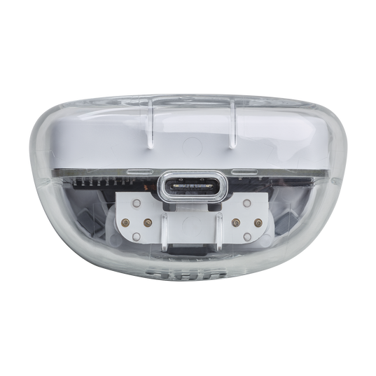JBL Tune Flex - White Ghost - True wireless Noise Cancelling earbuds - Bottom